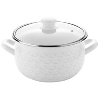 Garnek Emalia Pyza Diamond 16 cm 2,2 l indukcja