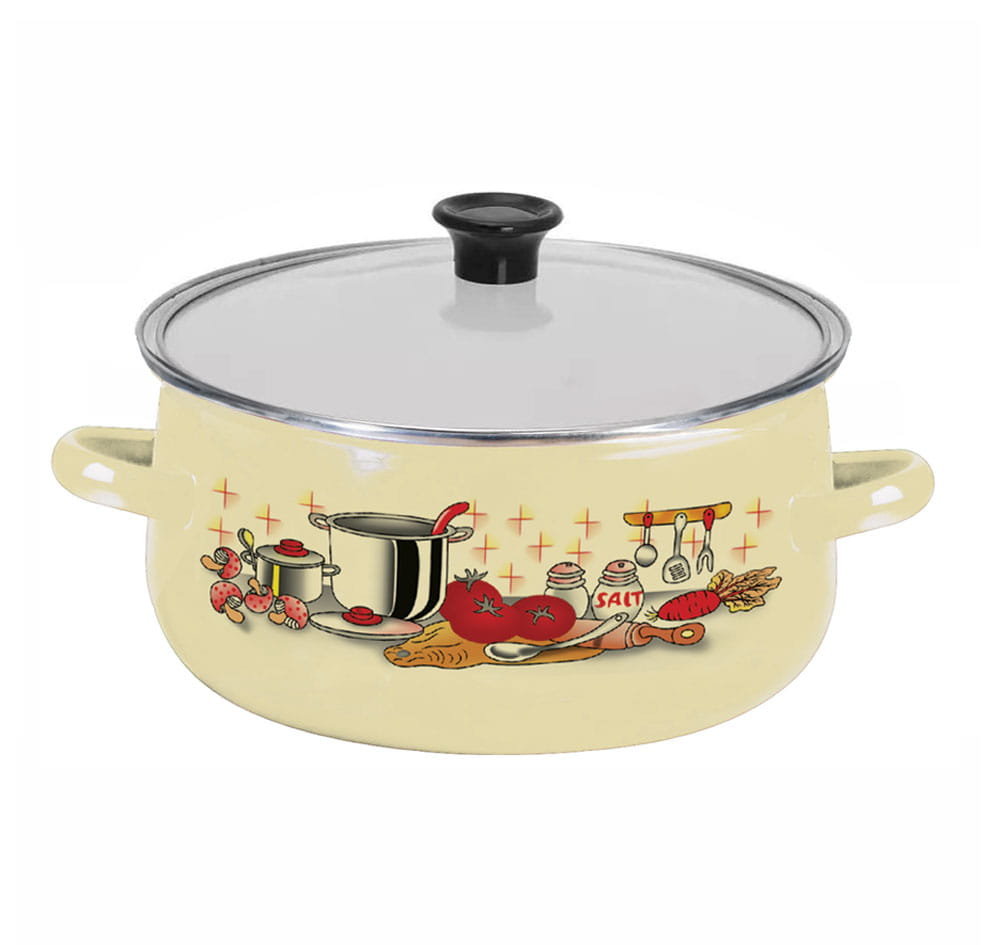 Klausberg 7322 - Pannenset - zwart -10-Delig - Keramisch 5 accessoires