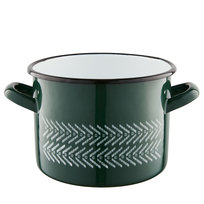 Garnek emaliowany Emalia Pleszew Boho 20 cm 4,5 l