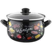 Garnek emaliowany Emalia Polska Pleszew Lasagna 22 cm 5,3 l