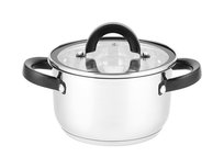 Garnek Florina Antonio 20 cm 3,6L stal nierdzewna z pokrywką srebrny