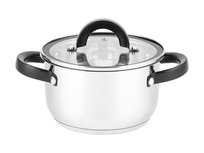 Garnek Florina Antonio 24 cm 6,1L stal nierdzewna z pokrywką indukcja gaz