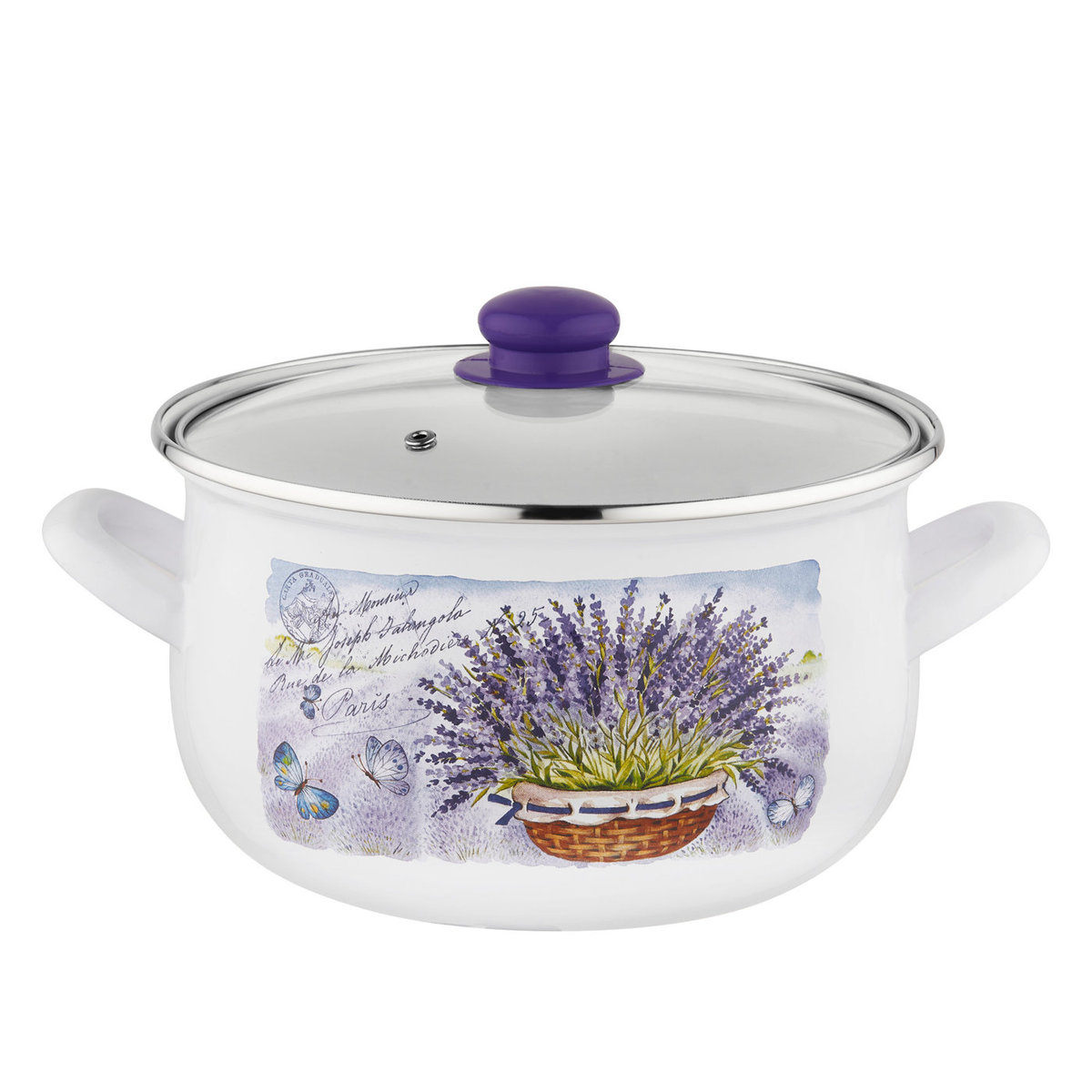Garnek Florina Lavanda 18 cm 3 l indukcja