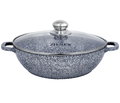 GARNEK MARMUROWY WOK 3.3L / 28cm ZILNER ZL-7069 - ZILNER