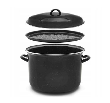 Garnek powidlak do przetworów powideł z wkładem 15 l - NET-POL