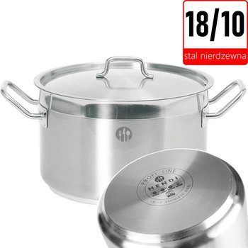 Garnek średni Profi Line z pokrywką 23,5 l śr. 360 x 230 h - Hendi 831700 - Hendi