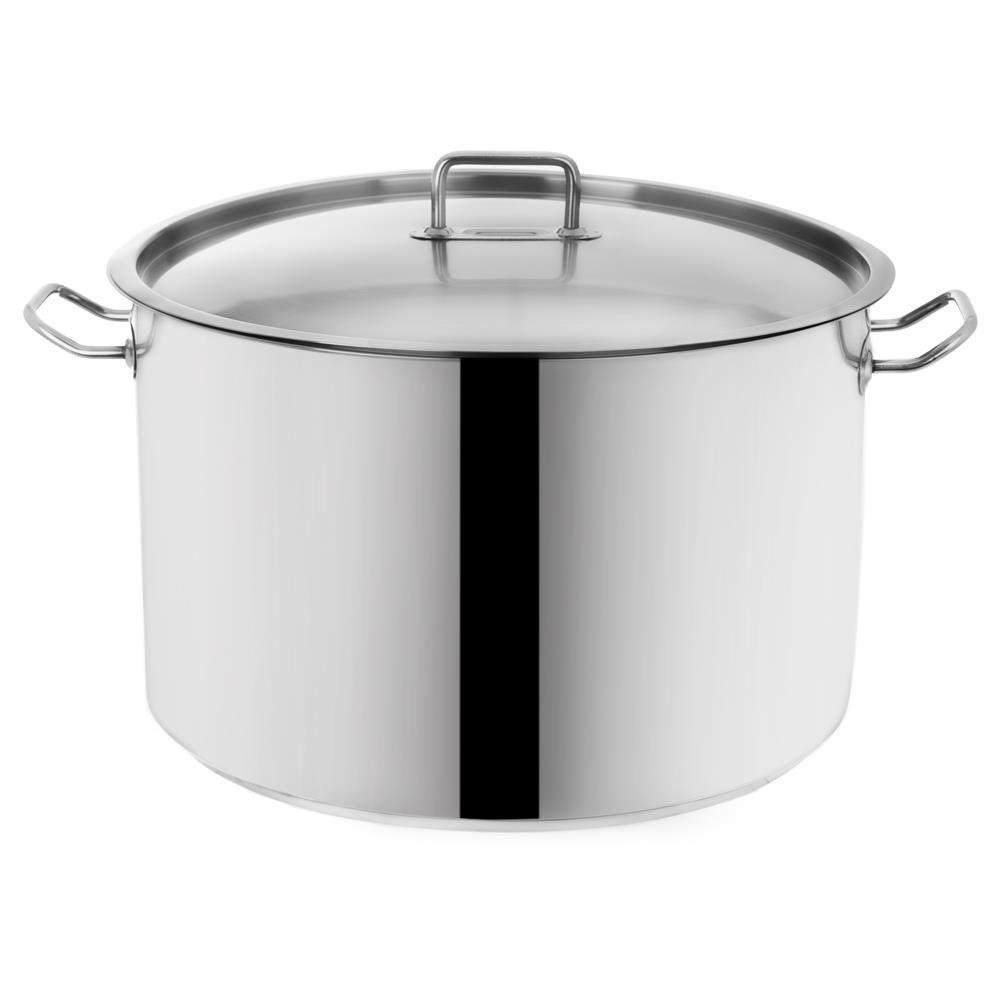 Garnek stalowy gastronomiczny z pokrywą 40cm 30L