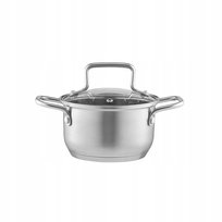 Garnek stalowy z pokrywką Hugo 14 cm AMBITION