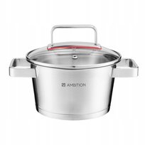 Garnek stalowy z pokrywką Selection 24 cm 5,3 l AMBITION