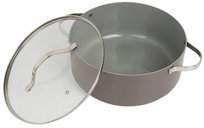 Garnek tradycyjny powłoka ceramiczna Maestro MR4009 28CM 7L odlew aluminium