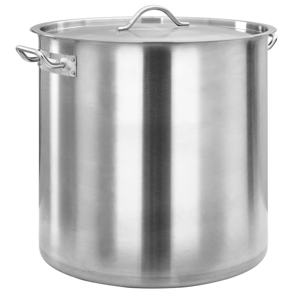 Garnek vidaXL, 98 L, 50 x 50 cm, stal nierdzewna