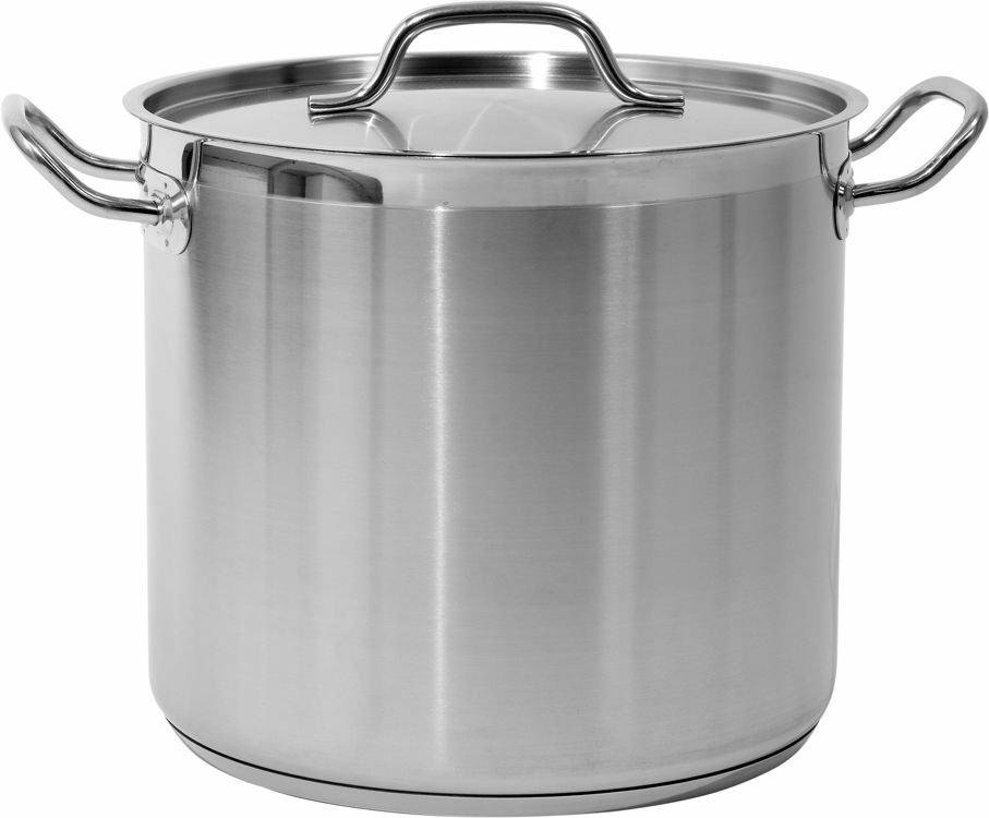Garnek ze stali nierdzewnej + pokrywa 15.4L YATO