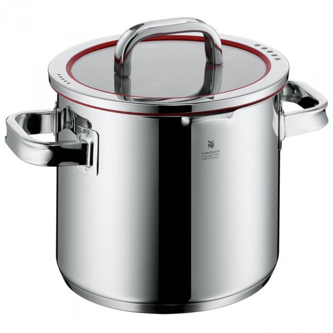 Garnek z pokrywą WMF Function 4, srebrny, 5,3 l