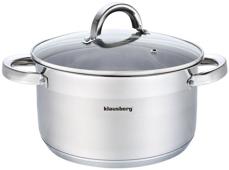 Garnek z pokrywką KLAUSBERG, 24 cm, 6 l