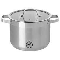 Garnek ze stali nierdzewnej MG Home Professional wysoki 8,1 l 24 cm
