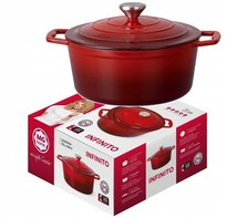Garnek żeliwny emaliowany MG Home Infinito 2,1 l 20 cm
