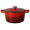 Garnek żeliwny emaliowany MG Home Infinito 3,9 l 22 cm - MG Home
