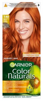 Garnier, Color Naturals Créme, Farba do włosów, 7.40+ Miedziany blond - Garnier