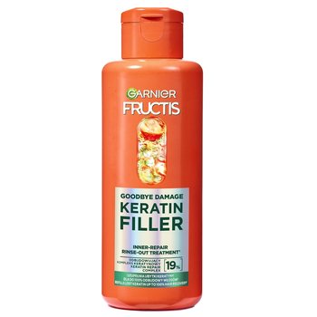 Garnier Fructis Goodbye Damage Keratin Filler, Odbudowująca kuracja do włosów do spłukiwania, 200ml - Garnier