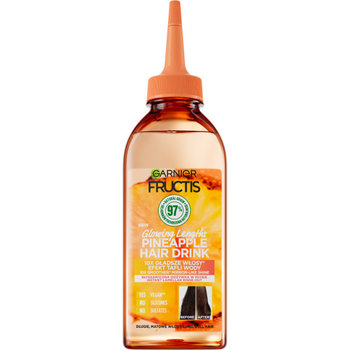 Garnier, Fructis Hair Drink Pineapple błyskawiczna, Odżywka lamellarna w płynie do włosów matowych, 200 ml - Garnier