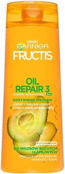 Garnier, Fructis Oil Repair 3, szampon wzmacniający 2w1 do włosów suchych i łamliwych, 400 ml - Garnier