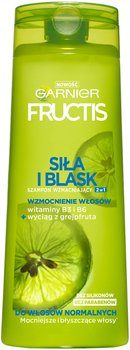 Garnier, Fructis Siła i Blask, Szampon wzmacniający 2w1 do włosów normalnych, 400 ml - Garnier