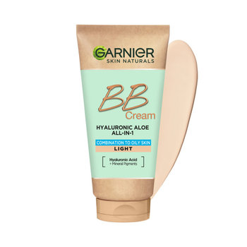 Garnier, Hyaluronic Aloe All-In-1 BB Cream, Nawilżający krem BB dla skóry tłustej i mieszanej Jasny, 50 ml - Garnier