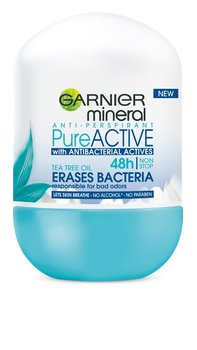 Garnier, Mineral Pure Active, Antyperspirant w kulce, 50 ml - Garnier