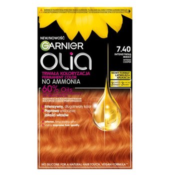 Garnier Olia farba do włosów 7.40 Intensywna Miedź - Garnier