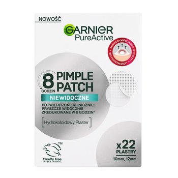 Garnier, Pure Active niewidoczne hydrokoloidowe plastry na niedoskonałości 22szt - Garnier