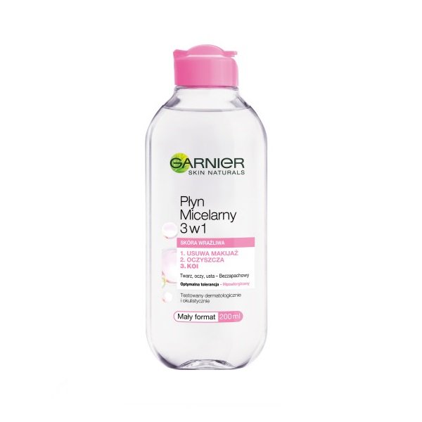 Empik Garnier, Skin Naturals, płyn micelarny 3w1, 200 ml