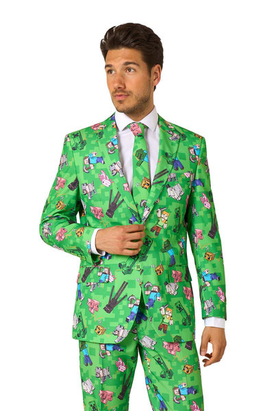 Garnitur męski Minecraft licencja OppoSuits -54
