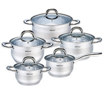 Garnki Kinghoff Silver 10 Ele [Kh-1096]