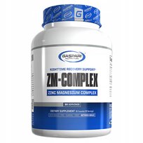 GASPARI ZM COMPLEX 90 kaps ZMA MAGNEZ CYNK WIT B6 MINERAŁY WITAMINY LIBIDO Gaspari Nutrition