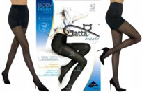 Gatta rajstopy Body Relax Medica 40den, Nero 5-XL Gatta