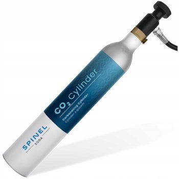 Gaz spożywczy CO2 LINDE BIOGON C - 425 g do butli SodaStream Philips Grohe saturator nabój wkręcany napełnianie woda gazowana - Spinel Trade