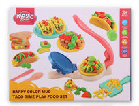 Gazelo, Masa plastyczna Zestaw Pizza, Kanapki, Fast food, 55074 G175521 Gazelo