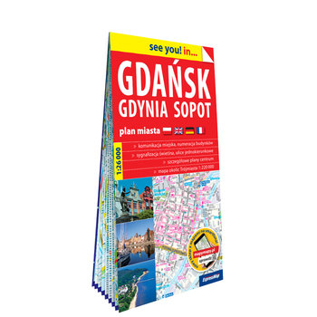 Gdańsk, Gdynia, Sopot. Plan miasta 1:26 000 - Opracowanie zbiorowe