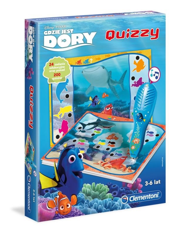 Gdzie jest Dory, gra edukacyjna, Clementoni