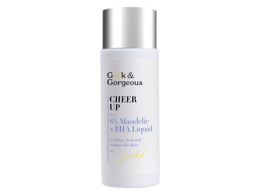 Geek & Gorgeous, Cheer Up - Średni Eksfoliant do Cery Mieszanej i Trądzikowej z kwasami AHA i BHA 30 ml-Zdjęcie-0