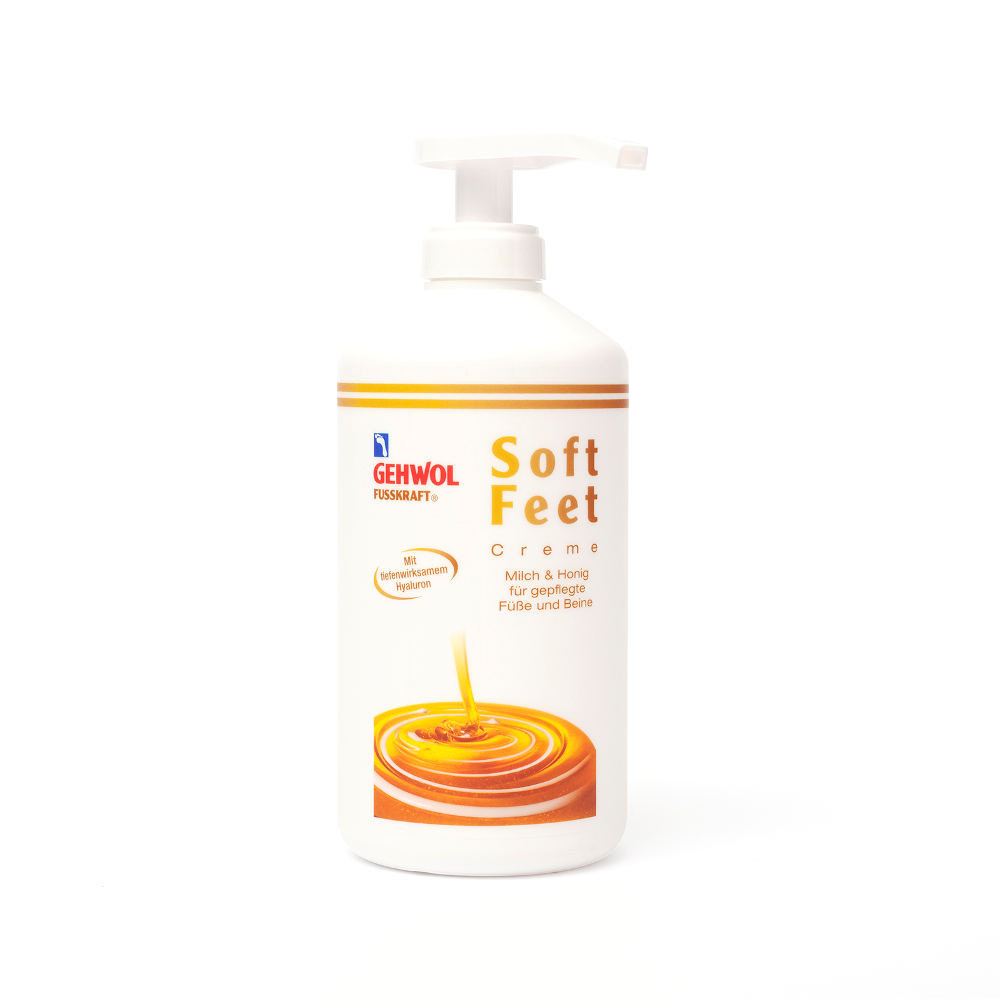 GEHWOL FUSSKRAFT SOFT FEET Krem do stóp z kwasem hialuronowym tuba 500 ...