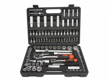 GEKO Zestaw Kluczy nasadowych 1/4",1/2",torx,typ H(4) 108 elementów G10150 - Geko