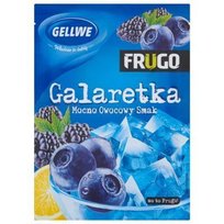 Gellwe, galaretka niebieskie Frugo, 75 g Gellwe
