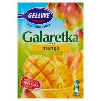 Gellwe Galaretka smak mango 72 g - Inna marka