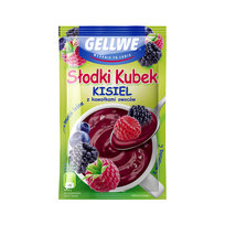 Gellwe, kisiel o smaku owoców leśnych, 30 g