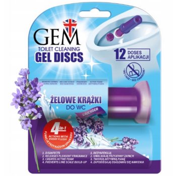 Gem Aplikator Żelowych Krążków 12szt Lawenda - Gem