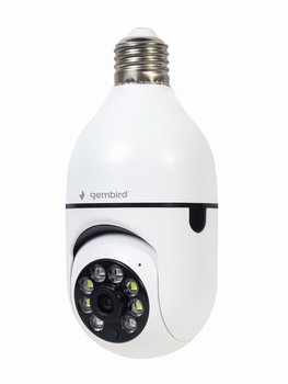 Gembird Inteligentna Obrotowa Kamera Wi-Fi E27, 3.6Mm, 1920X1080 - Gembird