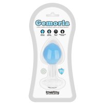 Gemoria Silicone Butt Plug (Glow-In-The-Dark) - blue Admiranda