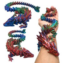 GemStone Dragon, Klejnotowy Smok Midi, 48.5cm Długość, Figurka Przegubowa Inna marka
