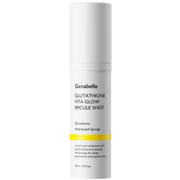 Genabelle - Glutathione Vita Glow Spicule Shot, 30 ml - rozjaśniające serum do twarzy - Genabelle